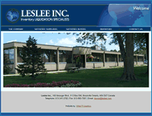 Tablet Screenshot of leslee.com